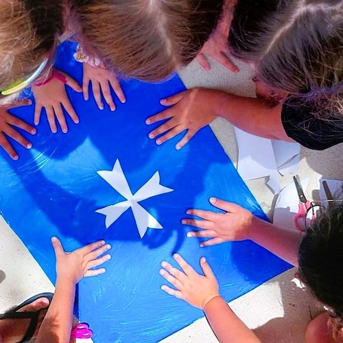 Bambini al Campo estivo di Amalfi