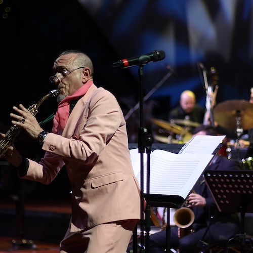 La Befana a Ravello è jazz. Al Niemeyer successo per la Salerno Jazz Orchestra e Walter Ricci<br />&copy; F.Trocino