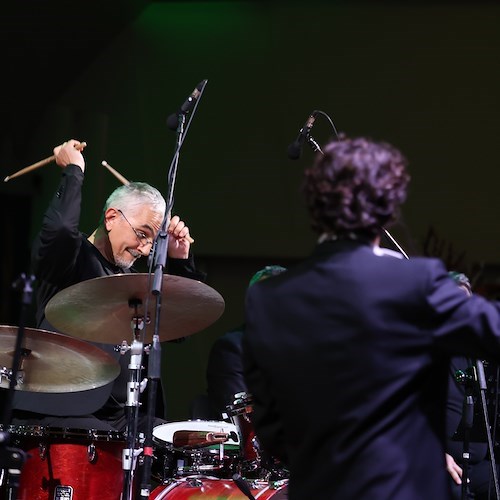 La Befana a Ravello è jazz. Al Niemeyer successo per la Salerno Jazz Orchestra e Walter Ricci<br />&copy; F.Trocino