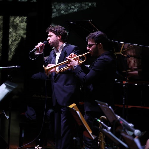 La Befana a Ravello è jazz. Al Niemeyer successo per la Salerno Jazz Orchestra e Walter Ricci<br />&copy; F.Trocino