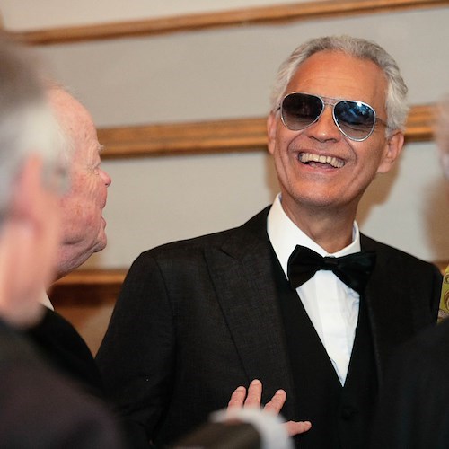 Andrea Bocelli a Ravello<br />&copy; Andrea Bocelli Foundation