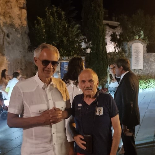 Andrea Bocelli e Antonio Schiavo