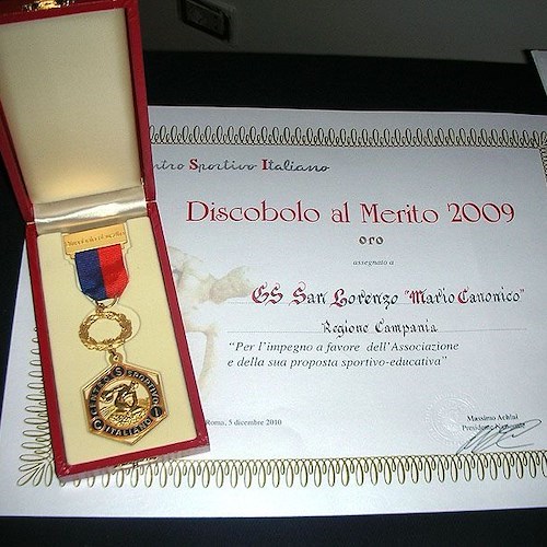 Discobolo d'oro Gruppo Sportivo “Mario Canonico S. Lorenzo”