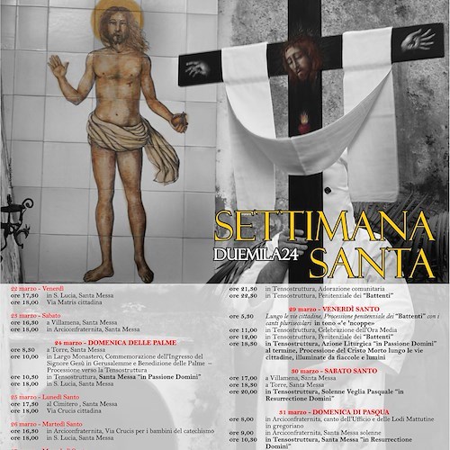 Programma Settimana Santa a Minori