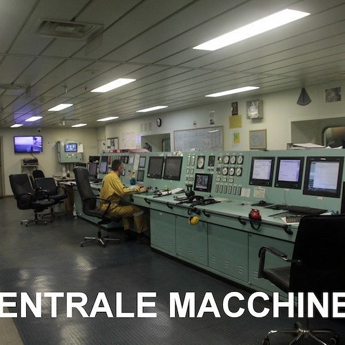 La vita sulle navi spiegata dal Capitano Barra di Amalfi: macchine e macchinisti<br />&copy; Salvatore Barra