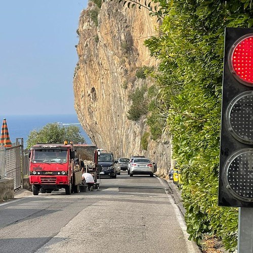 Lavori a Conca dei Marini<br />&copy; Massimiliano D'Uva