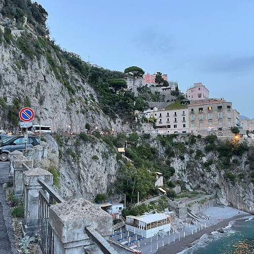 Lavori al costone roccioso di Castiglione, 3 gennaio Statale “Amalfitana” chiusa al transito<br />&copy; Massimiliano D'Uva