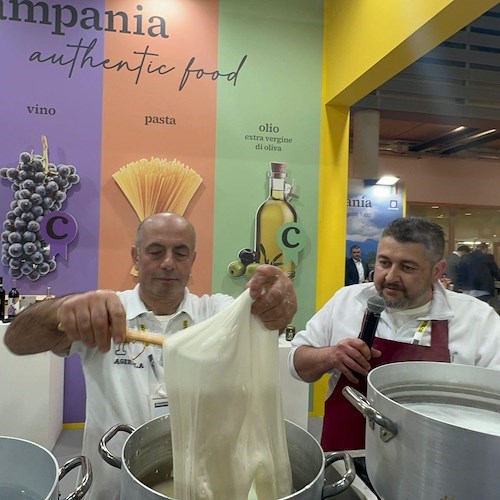 Le eccellenze gastronomiche di Agerola ad Alimentaria<br />&copy; Comune di Agerola