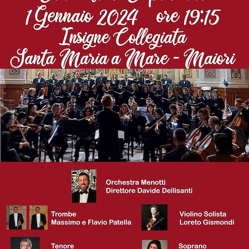 Maiori dà il benvenuto al nuovo anno con il Concerto di Capodanno