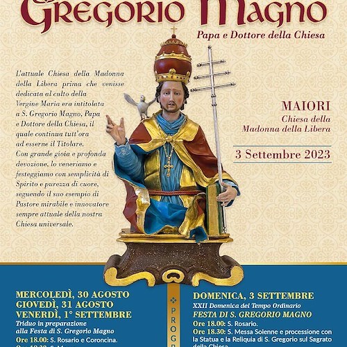 San Gregorio Magno, festeggiamenti