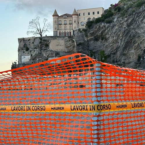 Maiori, interdetto arenile in località San Francesco<br />&copy; Massimiliano D'Uva