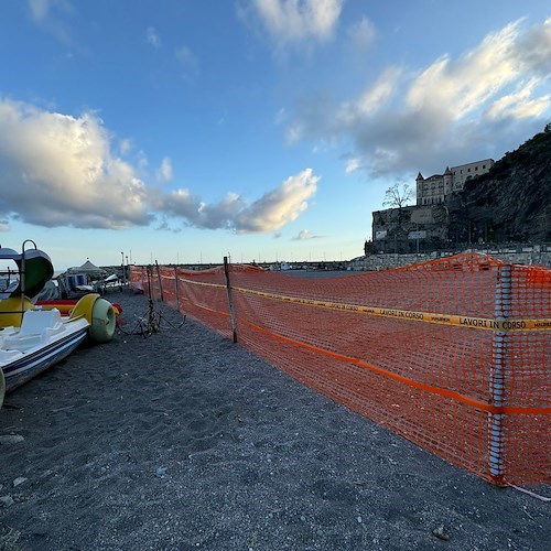 Maiori, interdetto arenile in località San Francesco<br />&copy; Massimiliano D'Uva