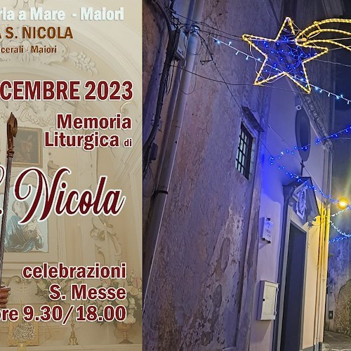 Maiori onora San Nicola nella cappella del Casale dei Cicerali: 6 dicembre due Sante Messe