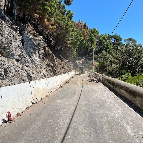 Maiori, strada riapre per il weekend<br />&copy; Massimiliano D'Uva