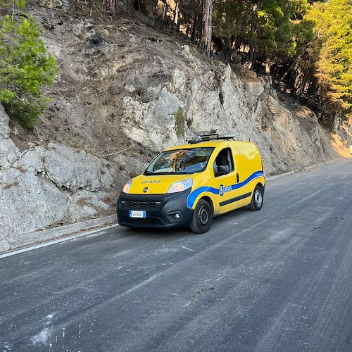 incendio Capo D'Orso<br />&copy; Massimiliano D'Uva