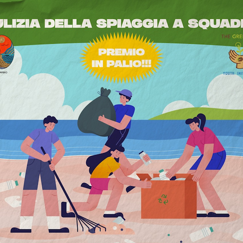 Maiori, The Greeners organizzano pulizia della spiaggia a squadre per il 5 gennaio