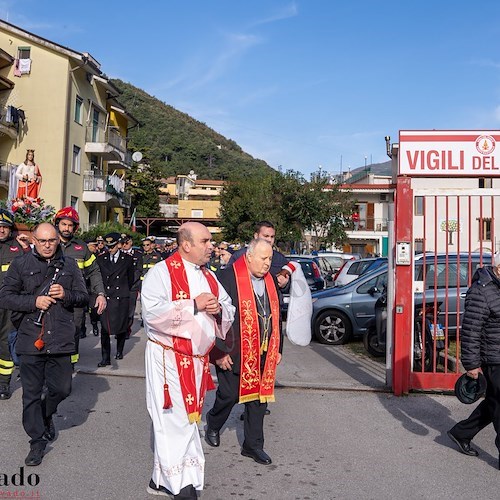 Maiori, Vigili del Fuoco e Marina Militare festeggiano Santa Barbara<br />&copy; Leopoldo De Luise