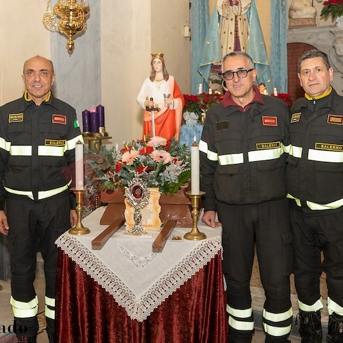 Maiori, Vigili del Fuoco e Marina Militare festeggiano Santa Barbara<br />&copy; Leopoldo De Luise