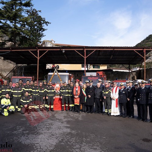 Maiori, Vigili del Fuoco e Marina Militare festeggiano Santa Barbara<br />&copy; Leopoldo De Luise