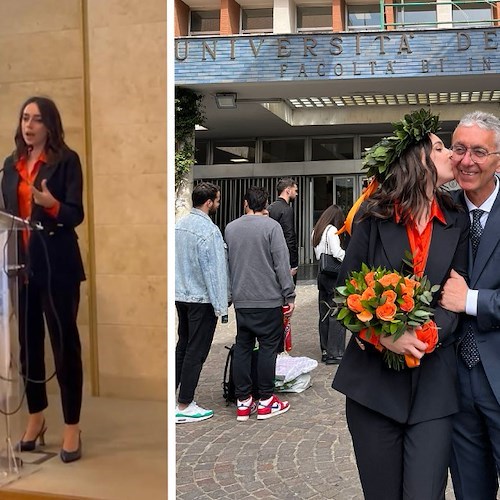 Maiori, laurea per Maria Capone