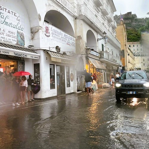 Maltempo ad Amalfi<br />&copy; Maria Abate