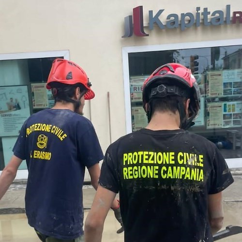 Protezione Civile Campania in Emilia Romagna<br />&copy; Protezione Civile Campania