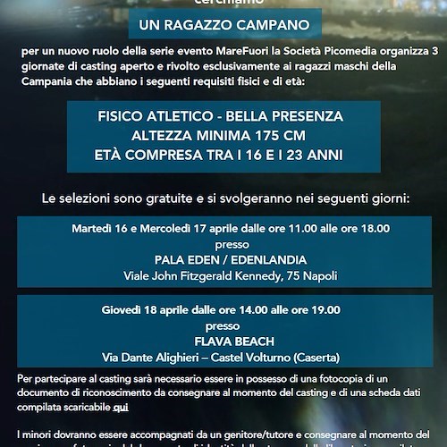 Mare Fuori Casting