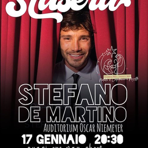 Meglio stasera: conto alla rovescia a Ravello per lo spettacolo di Stefano De Martino