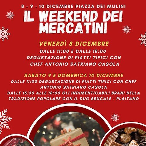 Mercatini di Natale a Positano: un weekend all'insegna della tradizione e della buona cucina<br />&copy; Comune di Positano