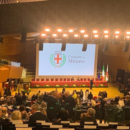 La sala del Teatro del Verme a Milano il 7 dicembre, poco prima delle premiazioni<br />&copy; Norman di Lieto