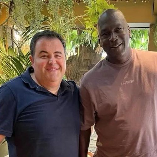 Gennaro Esposito e Michael Jordan<br />&copy; Instagram