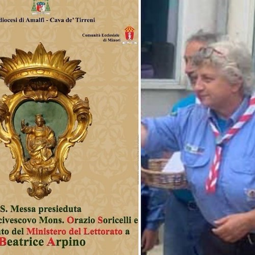 Minori, a Beatrice Arpino sarà conferito il Ministero del Lettorato