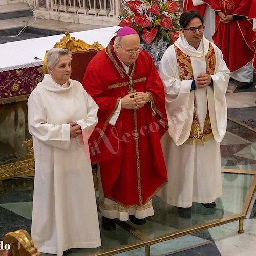 Minori, commozione per il conferimento del ministero del Lettorato a Beatrice Arpino /FOTO<br />&copy; Leopoldo De Luise