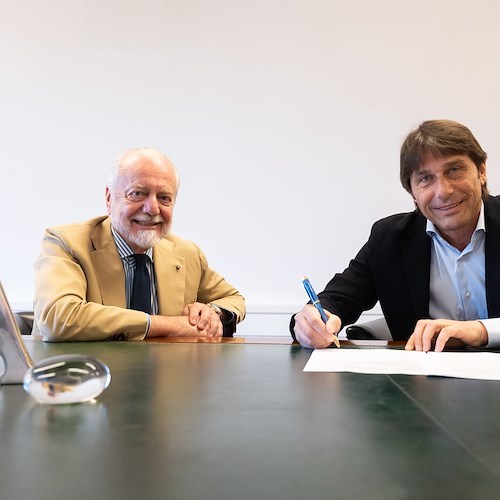 De Laurentiis e Conte<br />&copy; Napoli