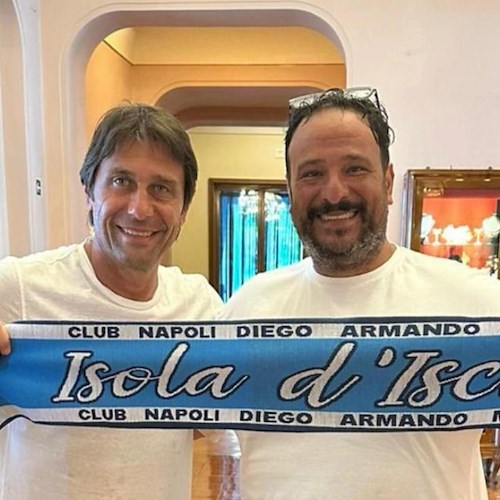 Antonio Conte ad Ischia