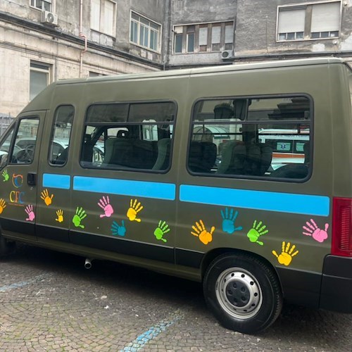 un bus in dono alla Comunità Famiglie Camaldoli