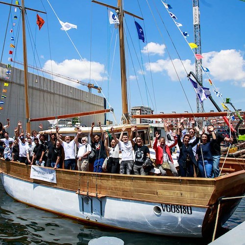 Varata la nave scuola Matteo Caracciolini