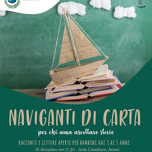 “Naviganti di carta”, sabato ad Atrani il secondo appuntamento con i laboratori per bambini