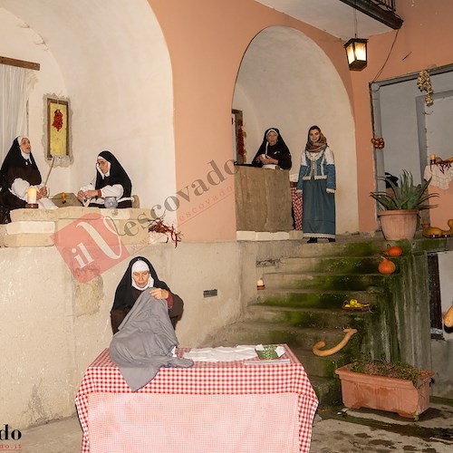 Nel suggestivo Borgo di Campora la bellezza del Presepe Vivente di Agerola<br />&copy; Leopoldo De Luise