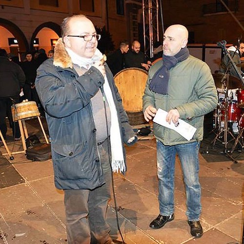 Il sindaco Galdi ed Alfonso Senatore