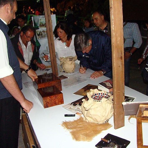 Lo stand per la degustazione del sigaro