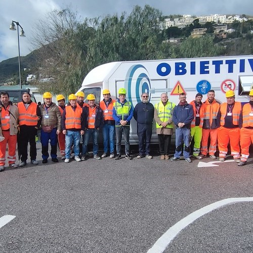 A Vietri sul Mare il camper di Obiettivo Sicurezza