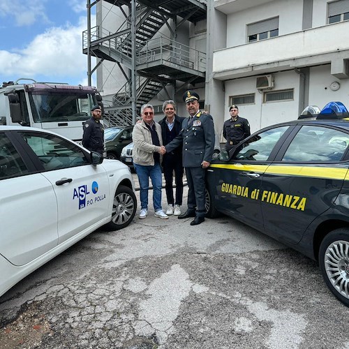 Olio confiscato all'ospedale di Polla<br />&copy; ASL Salerno