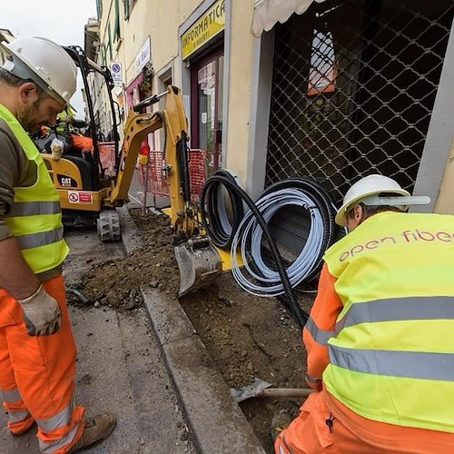 Open Fiber: Vietri sul Mare ultraveloce con la rete Ftth, la fibra ottica sostenibile finanziata con i fondi del Pnrr<br />&copy; Giovanni De Simone