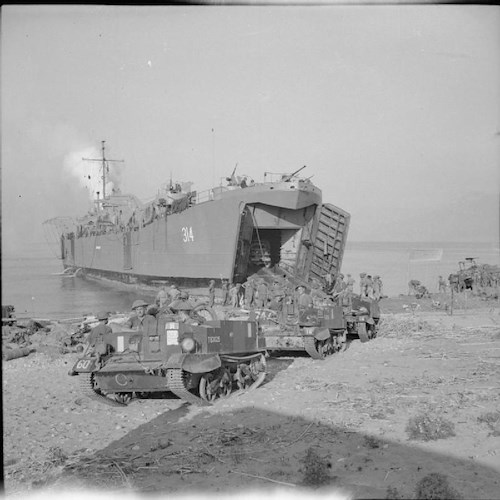 Lo Sbarco di Salerno<br />&copy; Frederick Wackett