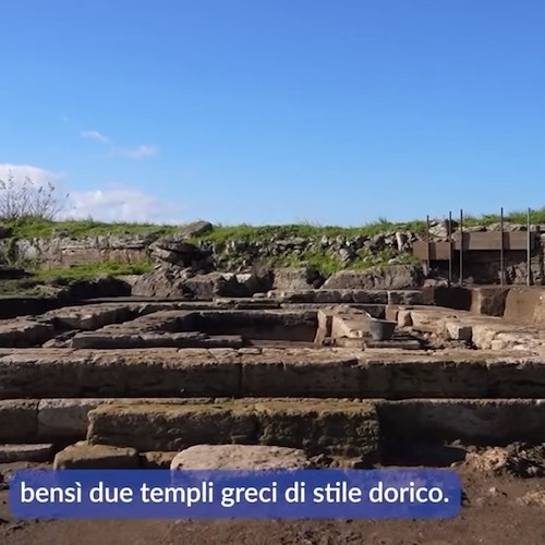 Paestum, scoperti due nuovi templi di ordine dorico<br />&copy; Ministero della Cultura