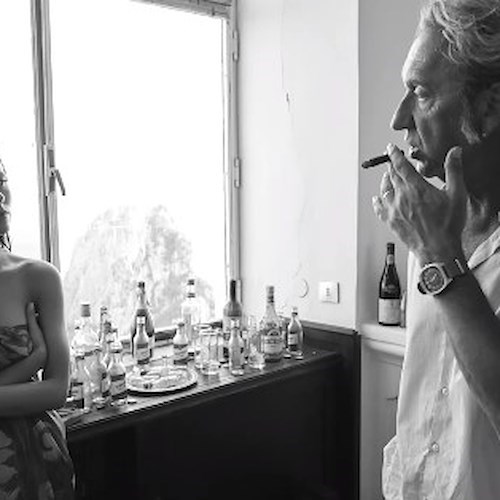 Celeste Dalla Porta e Paolo Sorrentino<br />&copy; Greg Williams