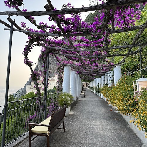 La passeggiata dell'Anantara Convento di Amalfi Grand Hotel<br />&copy; Maria Abate