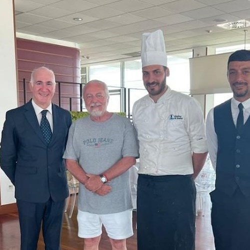 Aurelio De Laurentiis allo Yacht Club Marina di Stabia<br />&copy; Yacht Club Marina di Stabia