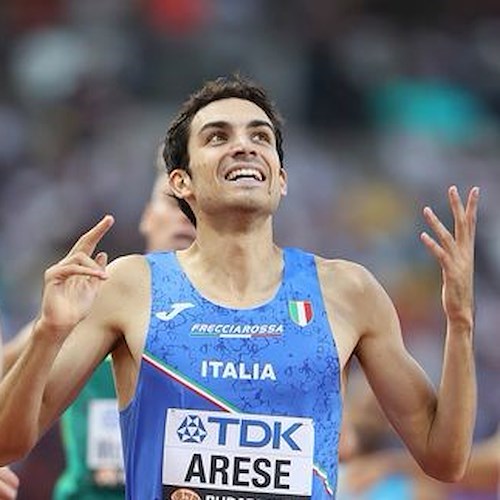 Pietro Arese batte lo storico primato di Di Napoli nei 1.500<br />&copy; Federazione Italiana di Atletica Leggera